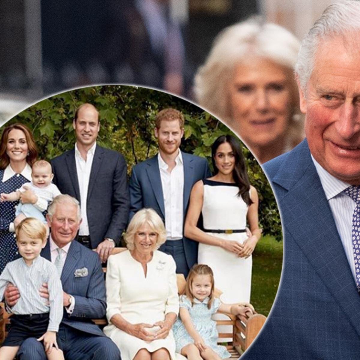 Photos Released Of Prince Charles Playing With Prince Louis