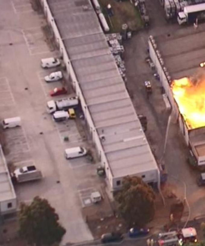 Illegal Toxic Waste Fears Over Campbellfield Factory Fire