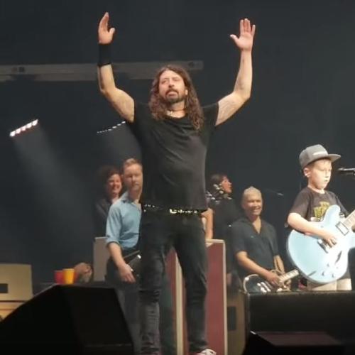 Foo Fighters Cover Metallica Classic With 10-Year-Old Boy