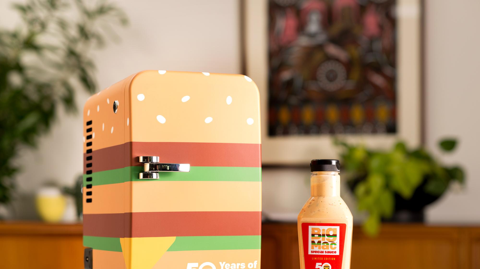 Mcdonalds Big Mac Mini Fridge Jpeg