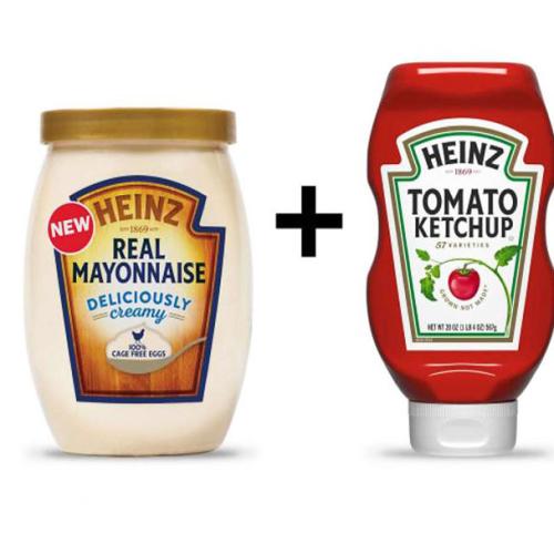 Mayonnaise And Tomato Sauce Together At Last!