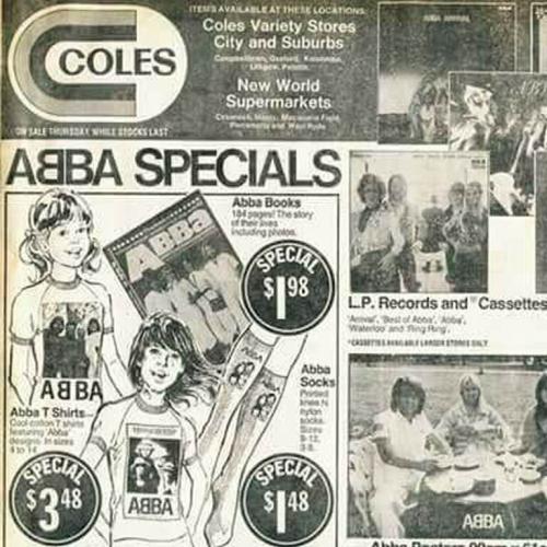 This Coles Catalogue Of ABBA Merch Is Nostalgia Overload