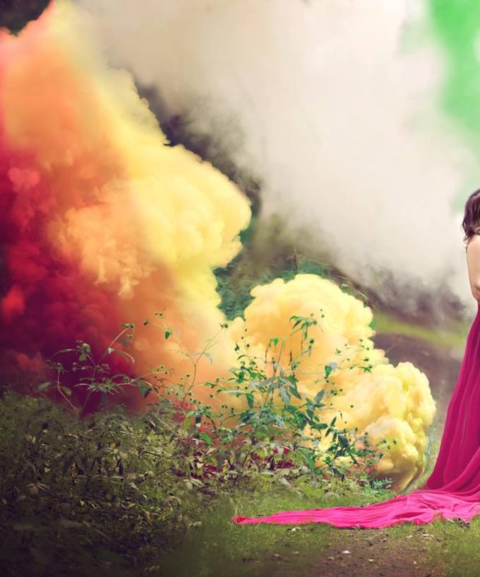 Woman Shares Touching Rainbow Baby Maternity Shoot