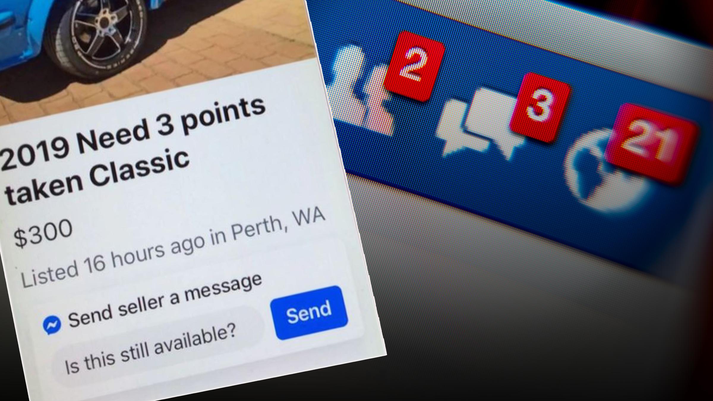 Perth Woman Offers CashForDemerits On Facebook Marketplace
