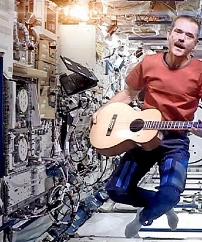Space Oddity Astronaut Chris Hadfield Releasing Album Recorded In