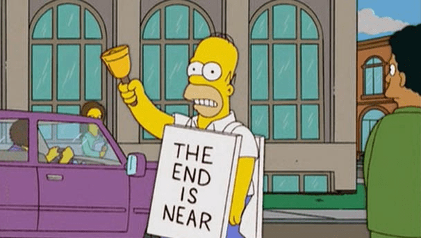 End Is Near Simpsons Png