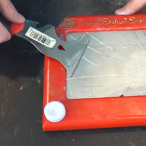 Ever Wanted To See Whats Inside An Etch-A-Sketch?