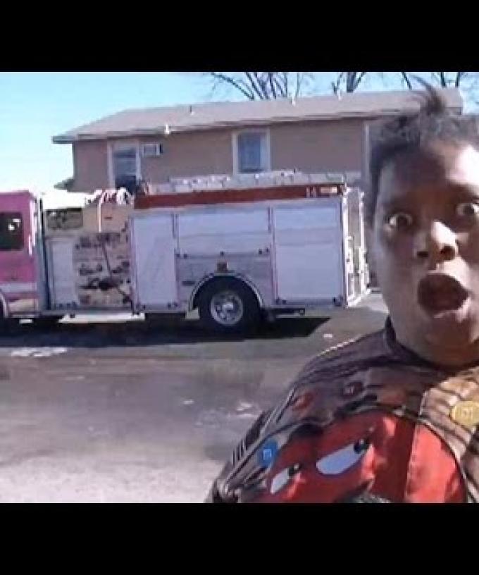 Woman Gives Funny Recount Of Apartment Fire