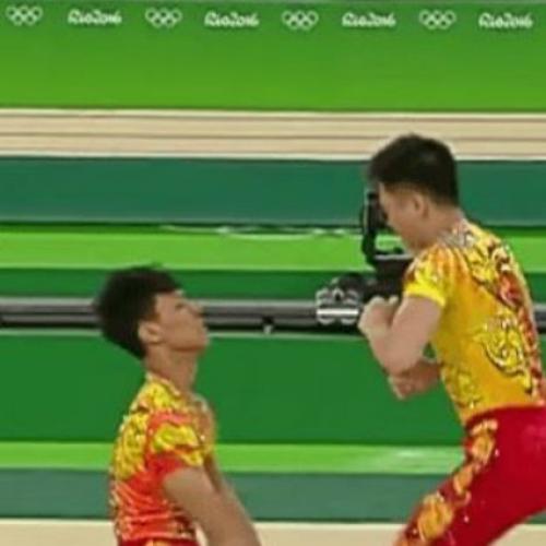 This Chinese Gymnastics Routine Is Hilariously Impressive
