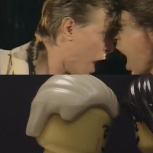 Jagger & Bowie's 'Dancing In The Street' Remade Using Lego!