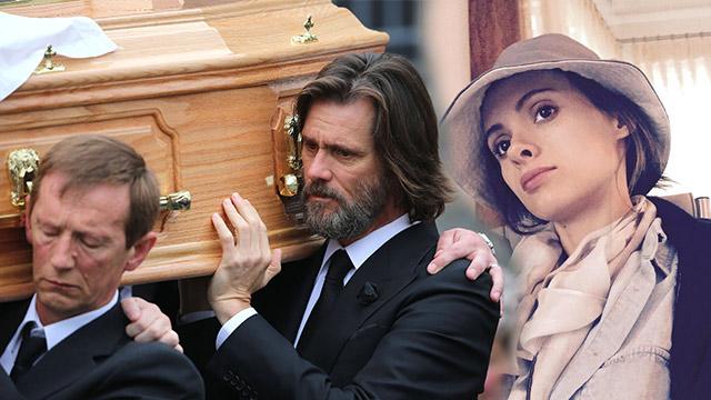 Jim Carrey Attends Cathriona White's Funeral In Ireland