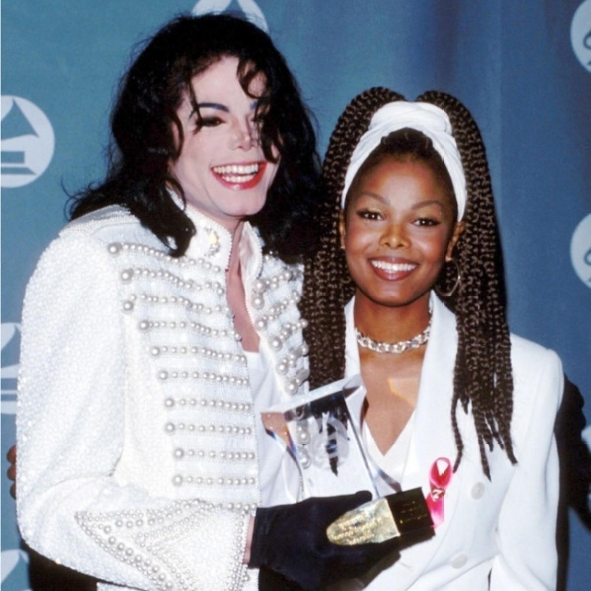 Michael Jackson And Janet Jackson At The 1993 Grammy Awards
