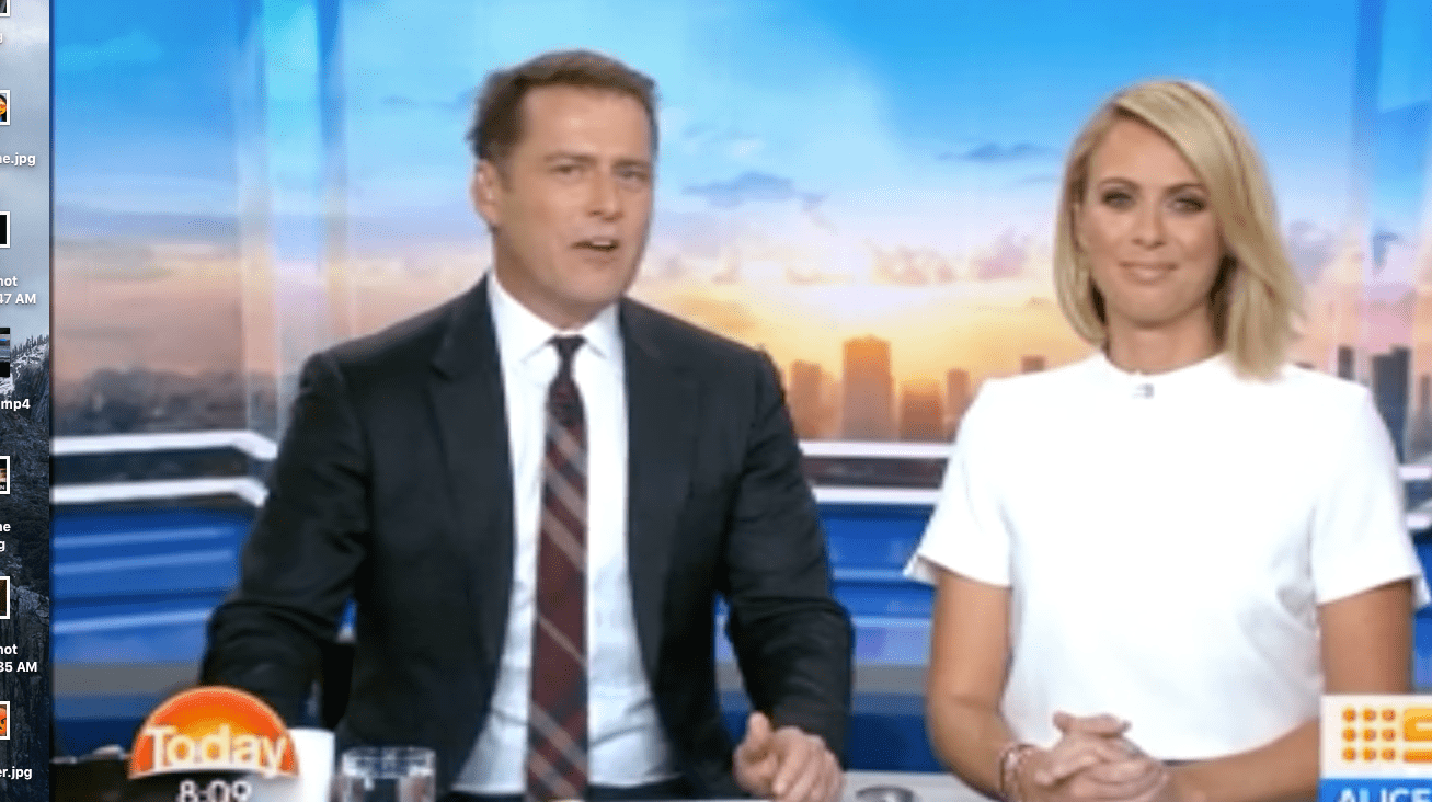 Karl Stefanovic's Joke On This Morning's Today Show Offends