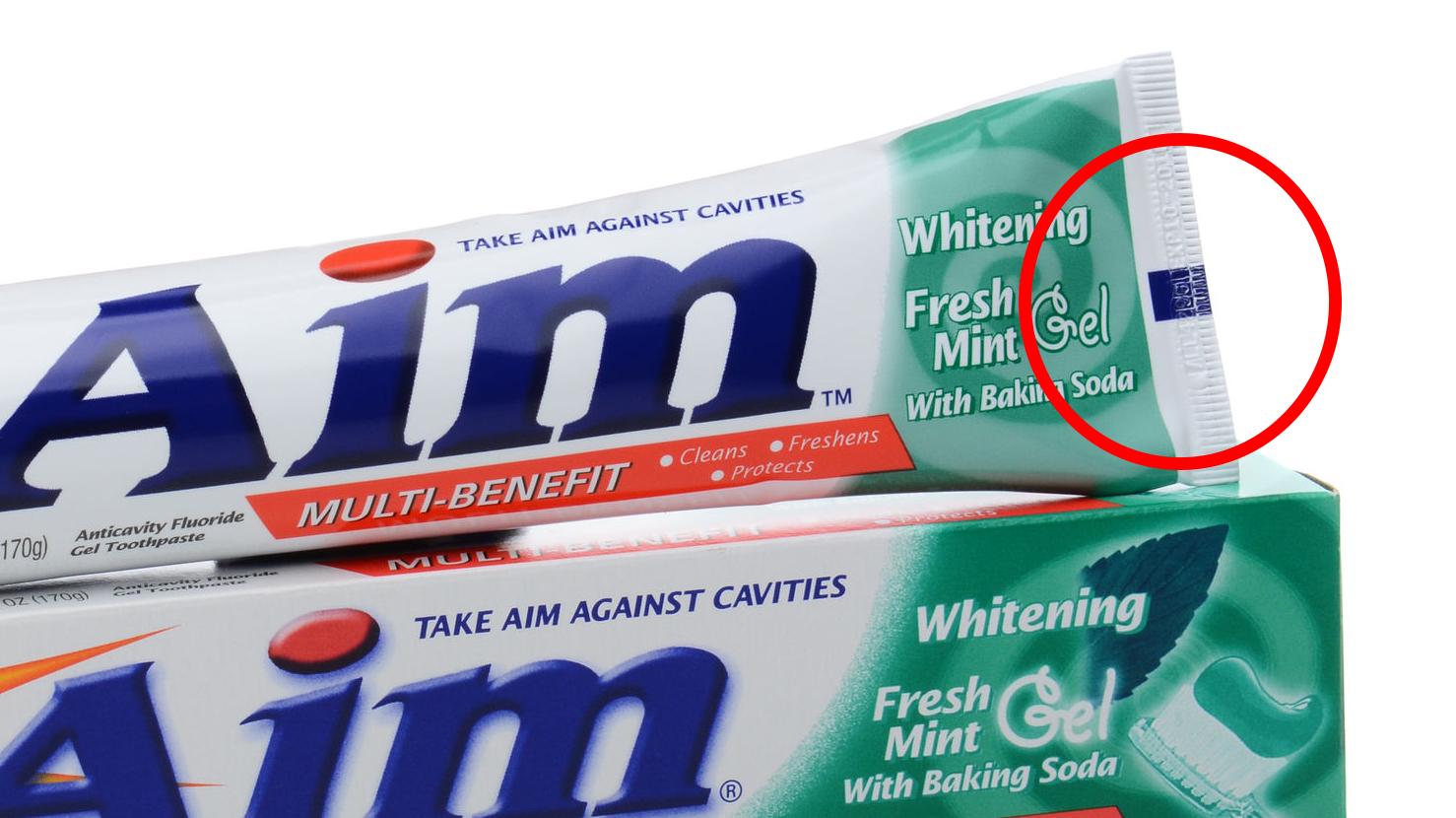What Does The Coloured Square On Your Toothpaste Mean?