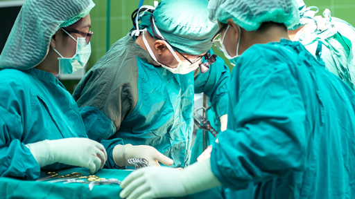 Falling INTO A Patient In Surgery