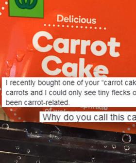 Woolies Is Getting Roasted For ‘Three Thin Slices’ Of Actual Carrot In Cake