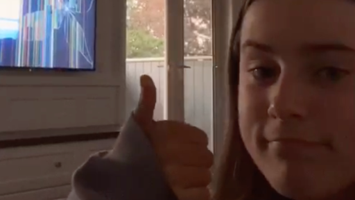 Pranked By His Daughter