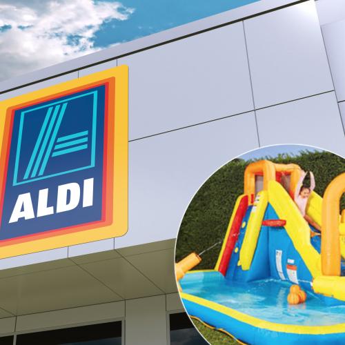 aldi inflatable water park 2020