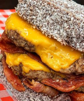 New Year's Resolutions Are A Distant Memory With This Lamington Cheeseburger