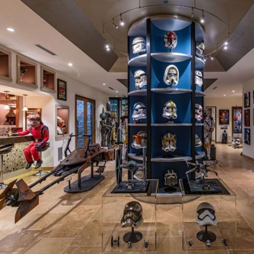 This $38 Million LA Mansion Comes With Star Wars Cantina In The Basement