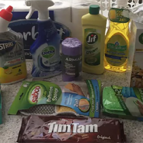 Landlord Sparks Controversy After Giving Her Tenants A Hamper of Cleaning Products As A Welcoming Gift