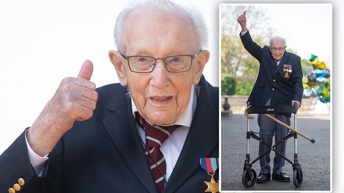 Fundraising Hero Captain Tom Moore To Be Knighted By Queen ...
