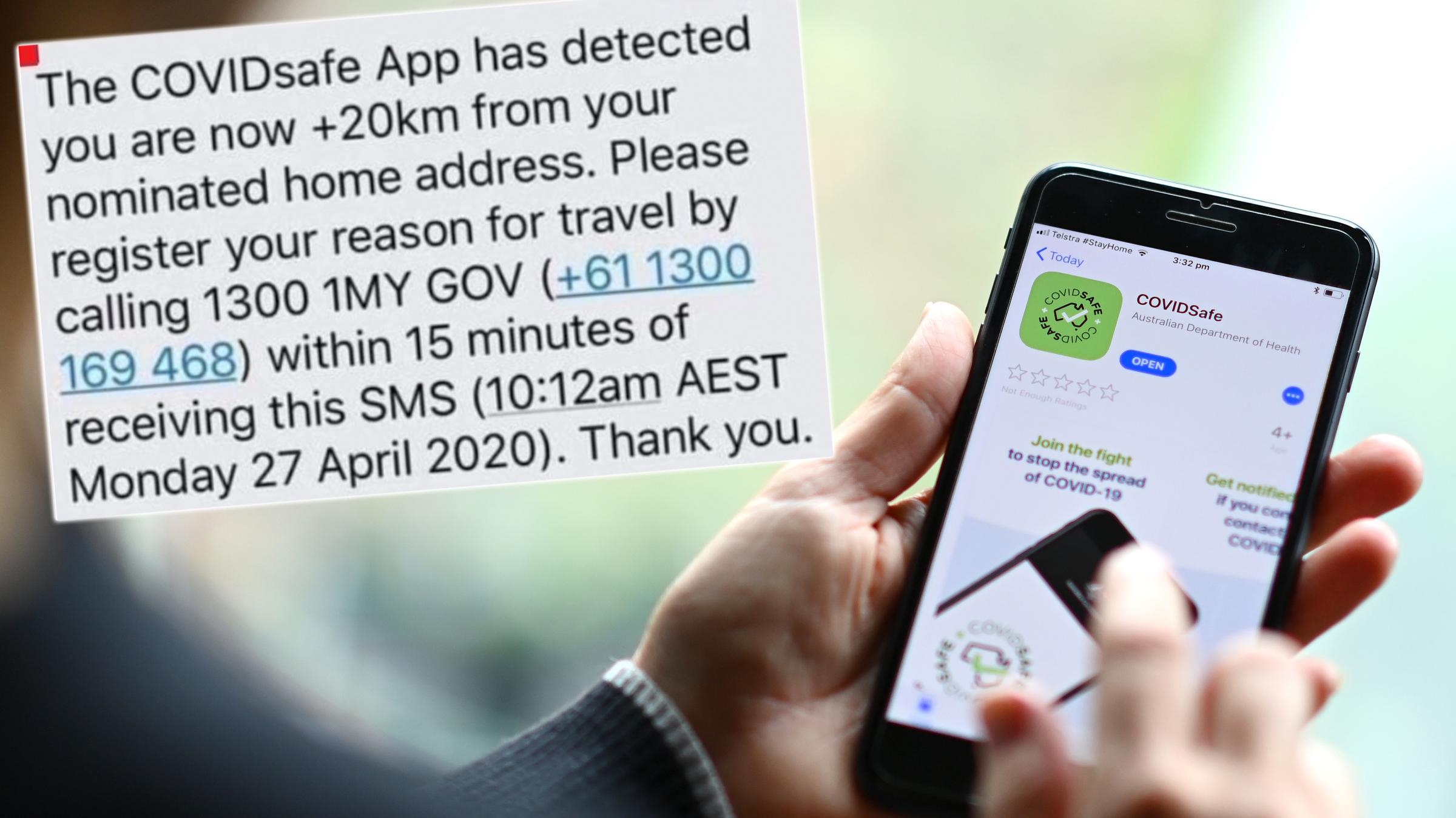 Federal Police Investigating Scam Text Messages Linked To New COVIDSafe App