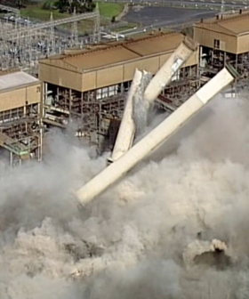 WATCH: Victoria's Hazelwood Power Station Just Got Demolished!