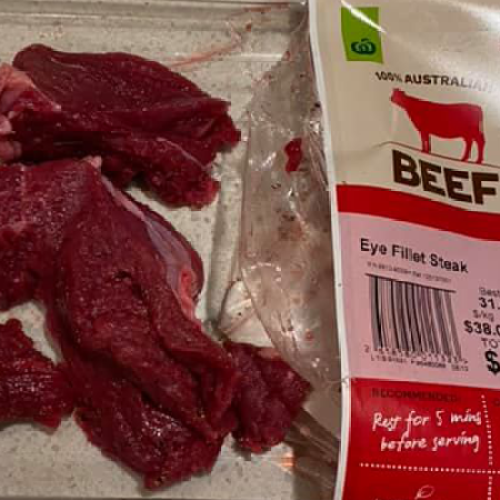 Woolworths Apologises After Shoppers Find "Scraps" of Meat Stuck Together To Look Like Steaks