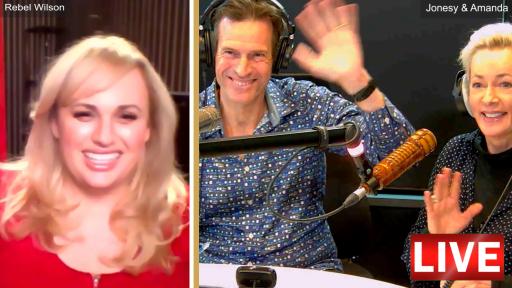 Rebel Wilson's Zoom Chat With Jonesy & Amanda