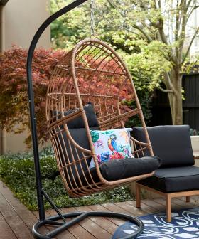 Kmart Is Releasing A Swish Egg Chair As Part Of New 'Online Only' Range