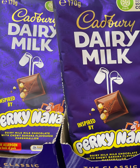 Cadbury Dairy Milk Have Released A Chocolate Block Filled With Banana Lollies
