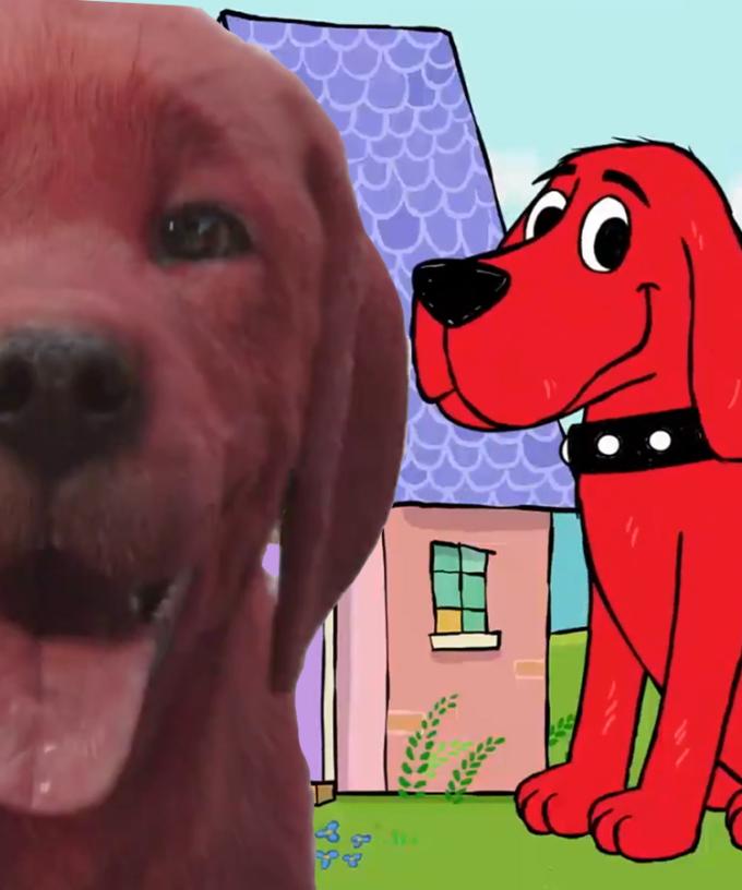 The New 'Clifford The Big Red Dog' Redesign Has Everyone