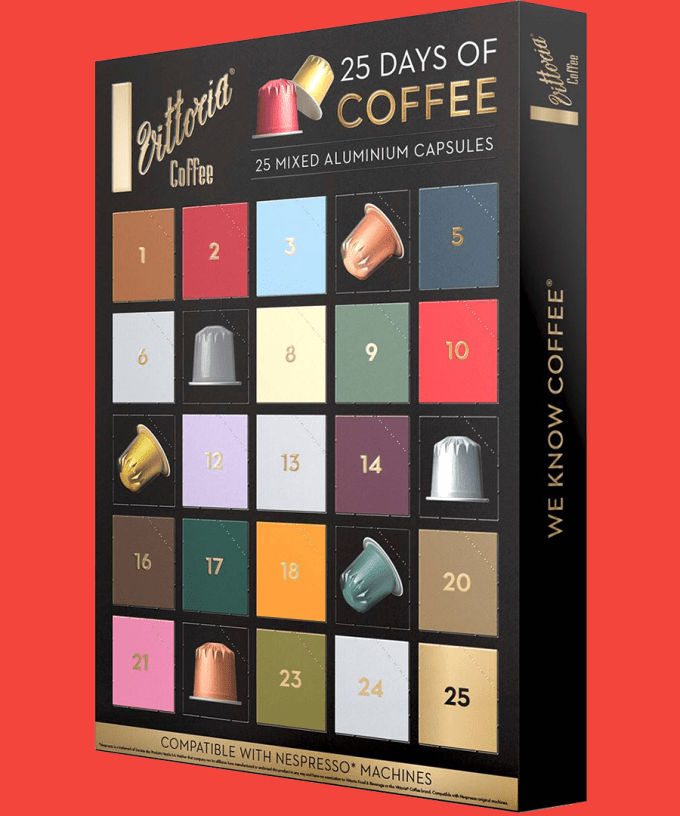 woolworths is now selling an advent calendar dedicated to coffee fanatics