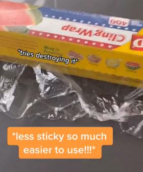 This Viral Kitchen Hack Has Everyone Arguing About Where Cling Wrap Is Meant To Be Stored