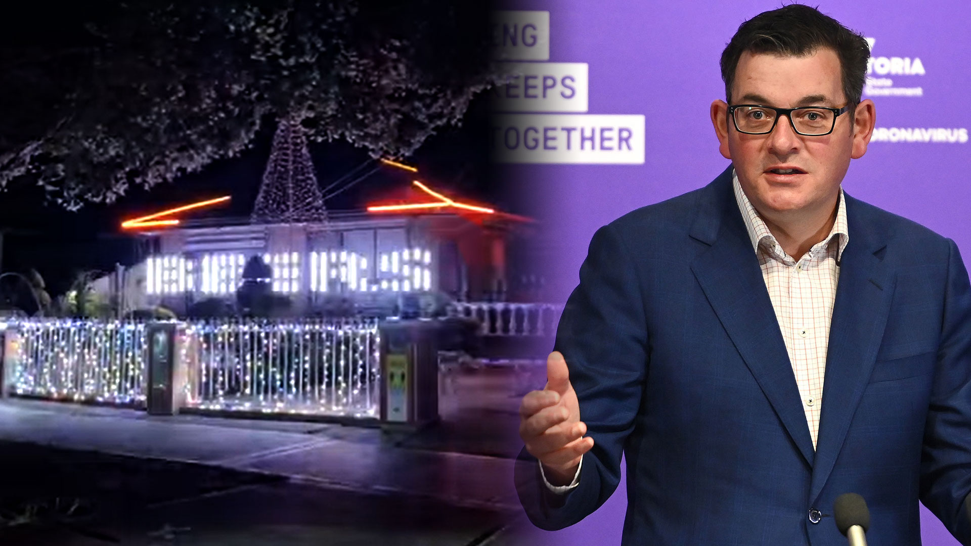 A Kings Park House Turned Their Christmas Lights Into A ...