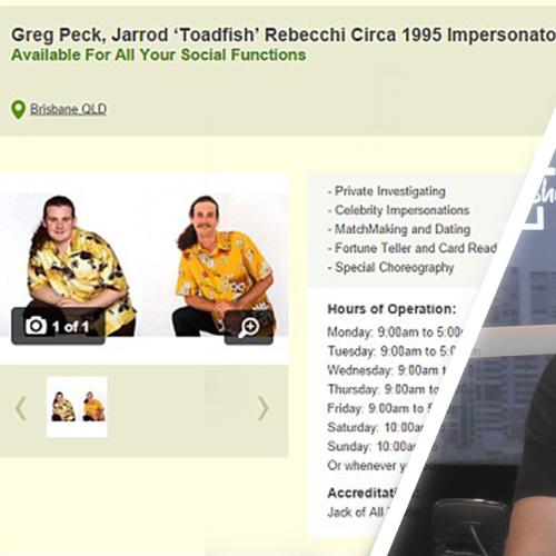 Some of Gumtree's Most Bizarre Ads Include A Guy Impersonating Toadie From Neighbours
