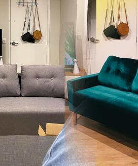 Check Out This Easy & Incredible $199 Kmart Sofa Transformation