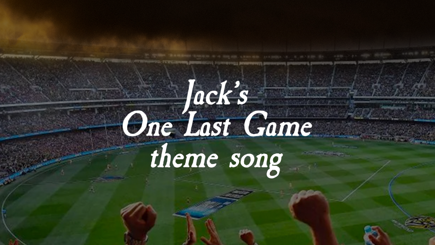 Jack Post's One Last Game Theme Song!