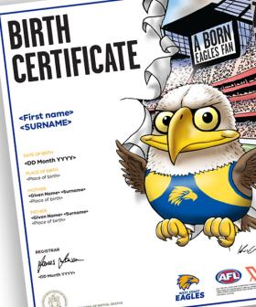 These Amazing Birth Certificates Actually Exist For AFL-Obsessed Parents