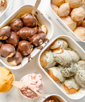 This Dessert Bar Is Slinging Biscoff, Snickers & Custard-Filled Loukoumades