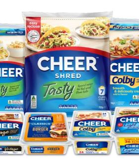 Cheer Cheese Begins To Roll Out On Aussie Supermarket Shelves