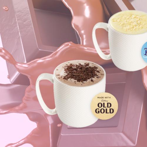 Gloria Jeans Have Just Released A New Range Of Cadbury Flavoured Hot Chocolates!