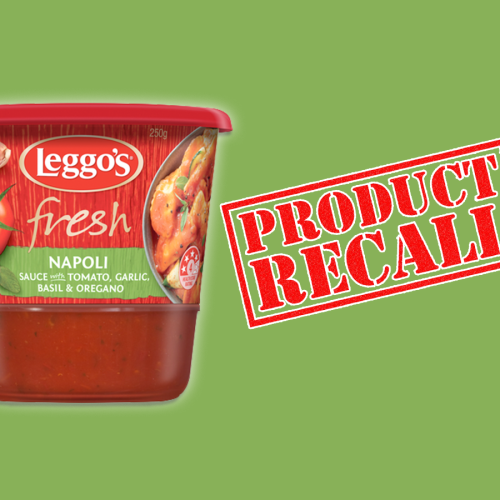 URGENT RECALL: Woolworths Recalling Leggo's Fresh Napoli Sauce