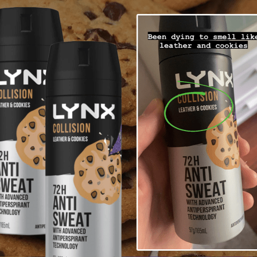 Lynx Collision Deodorant Now Comes In A Leather & Cookies Scent
