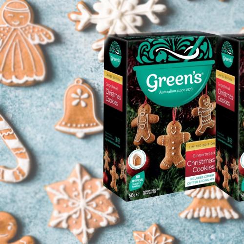Run, Don't Walk: Green's Have Just Released Limited Edition Gingerbread Christmas Cookie Kits!