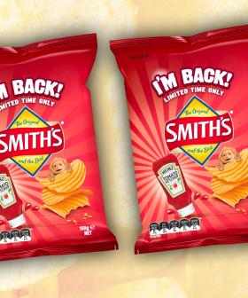 Smith’s Have Brought Back Their Iconic Tomato Sauce Flavoured Chips!