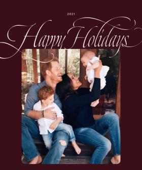 Prince Harry And Meghan Markle Release First Photo Of Lilibet On Family Christmas Card