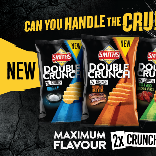 Smith's Has Released Double Crunch Chips In Three Delicious Flavours!