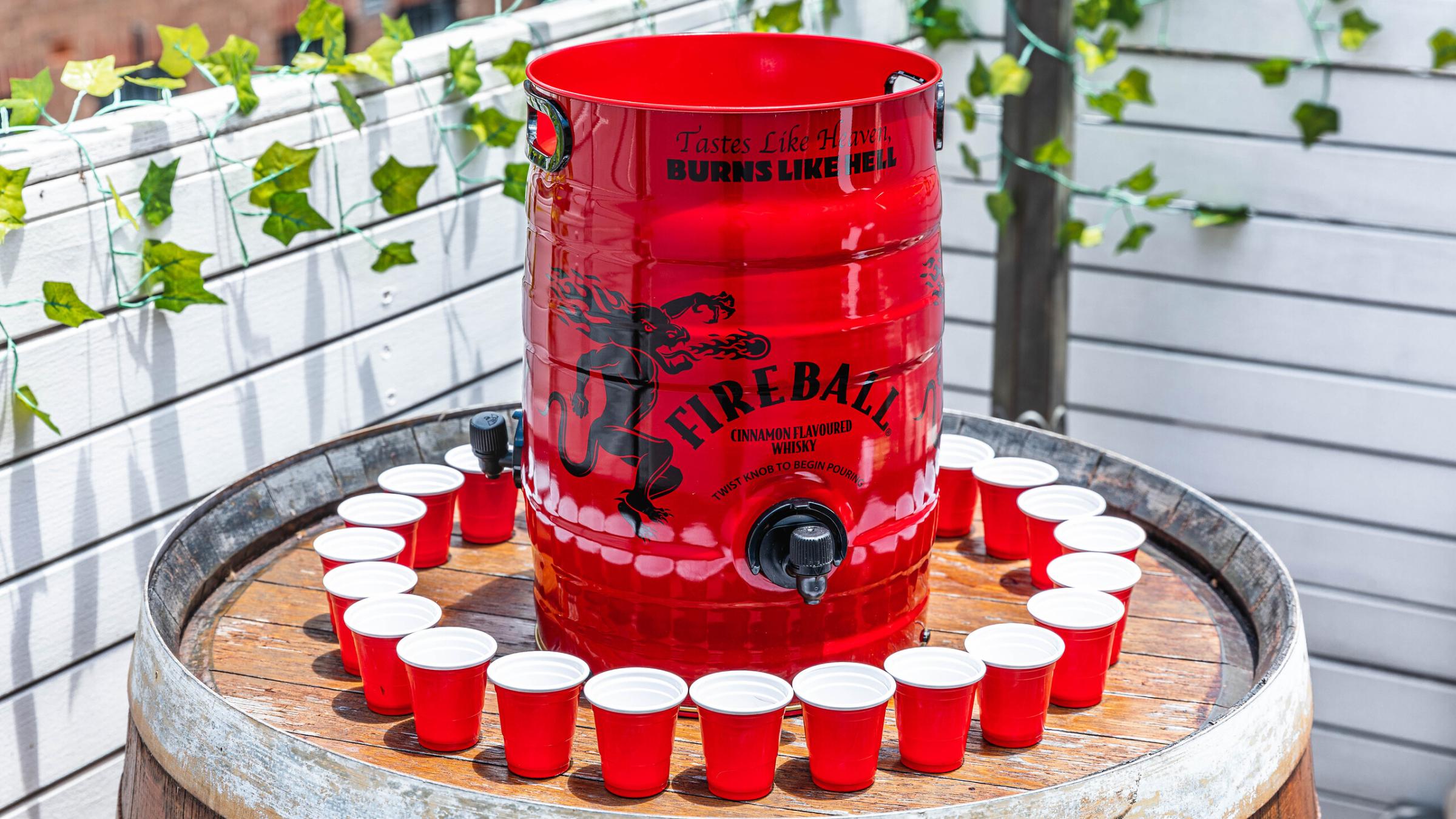 Fireball Whisky Releases A MEGA 5.25 Litre Keg!